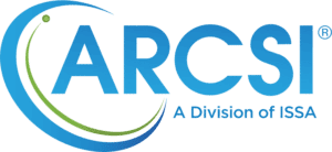 ARCSI, a division of ISSA, badge