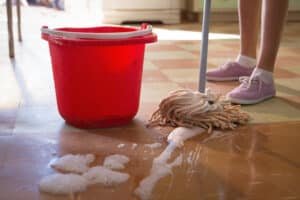 broom, floor, sweeping, Habits to Keep a House Clean