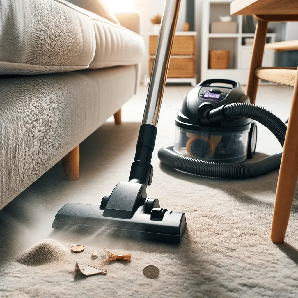 Cleaning under the furniture, Vacuuming, Dust-Free