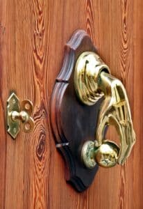 Elegant door knob