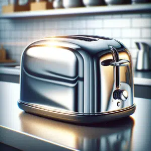 Shining Clean Stainless Steel appliance