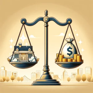 Affordable Richmond maid service concept visualized through creative metaphor.