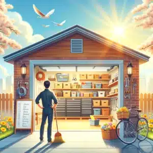 Spring Cleaning: Bright, Organized Garage Transformation