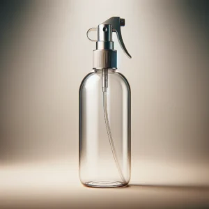 Eco-friendly reusable glass spray bottle with elegant design. Eco-Friendly Tips