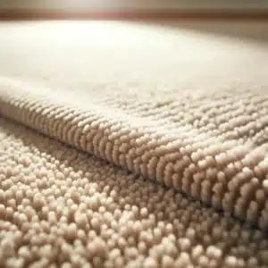 Pristine beige carpet close-up, freshly vacuumed and spotless. Remove Stains