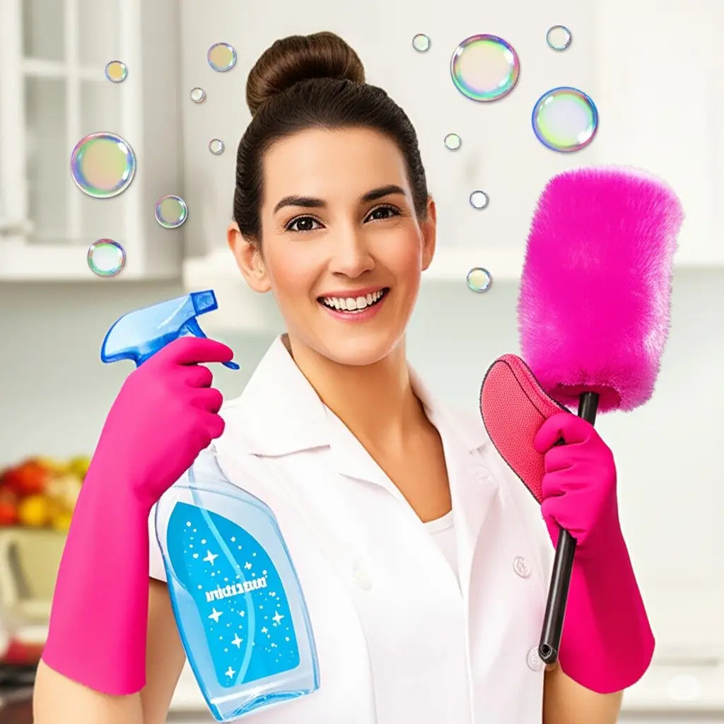 happy cleaner