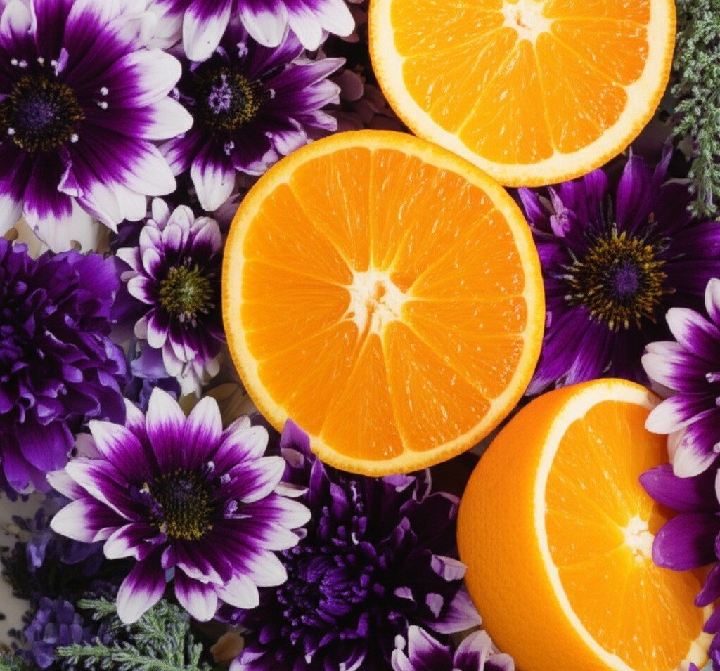 lavender and orange odors