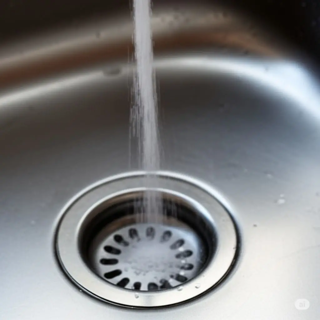 salt on drains