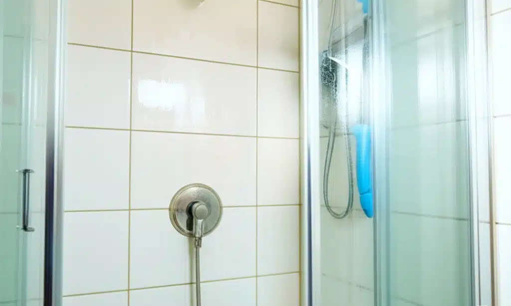 Maintaining clean shower walls
