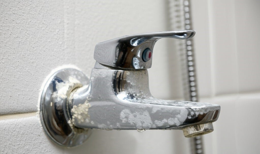 dirty hard water