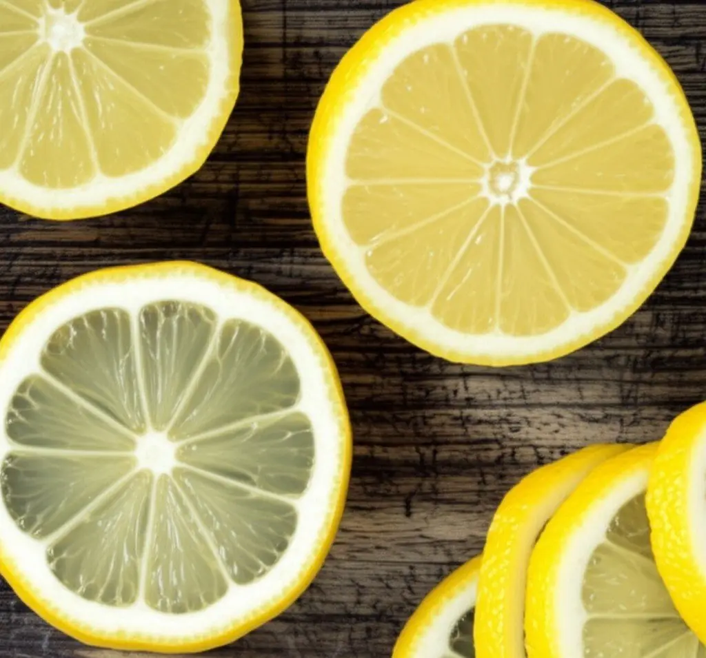 lemon as a natural deodorizer