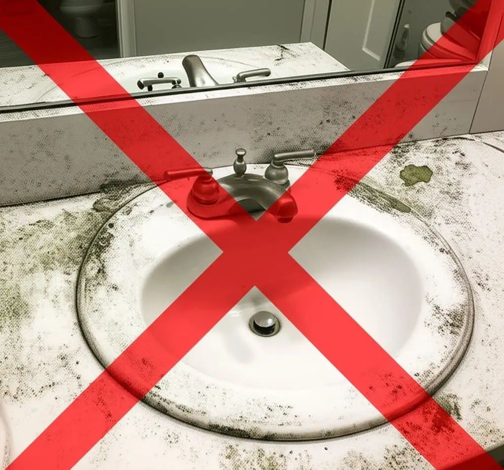 no mold and mildew