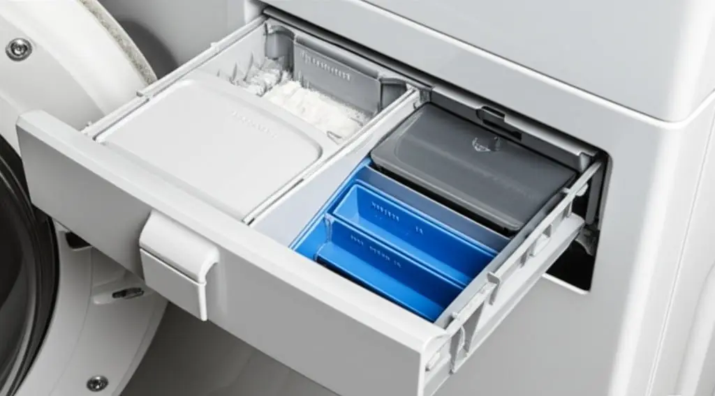 washing machine detergent dispenser