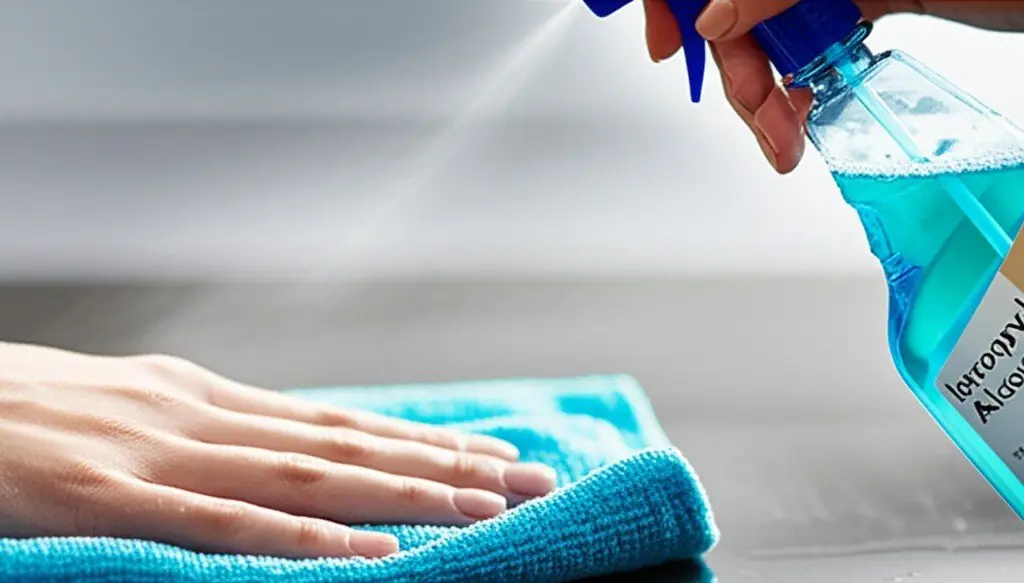 Isopropyl Alcohol cleaning
