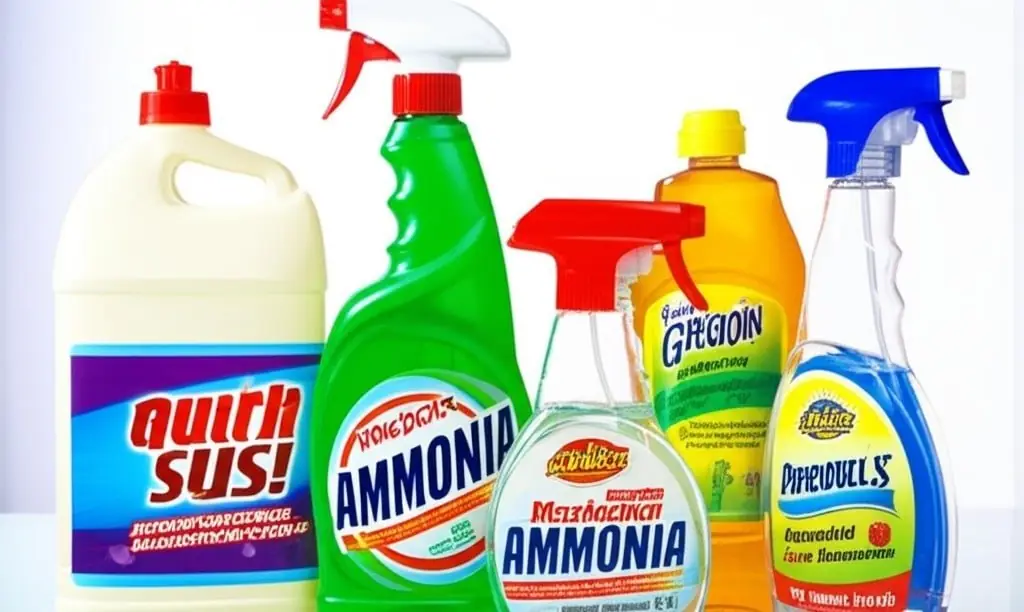 cleaning products ammonia