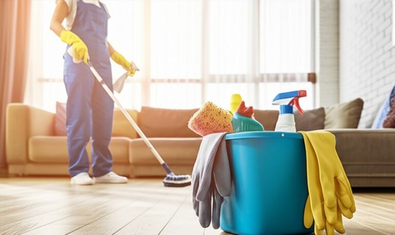 cleaning professional