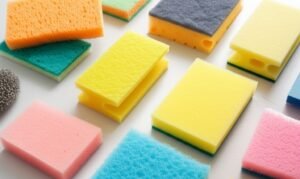 different types of cleaning sponges