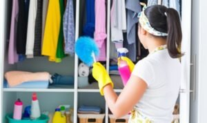 preparing for the July cleaning