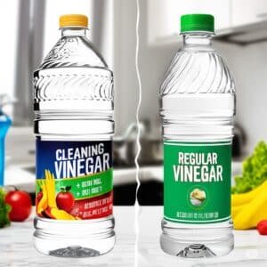 Cleaning vinegar vs regular vinegar