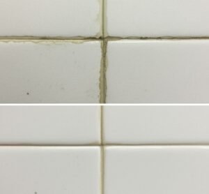 before and after grouting