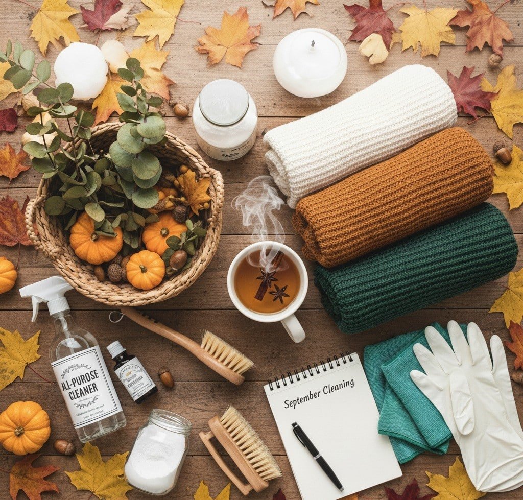 getting ready for fall cleaning