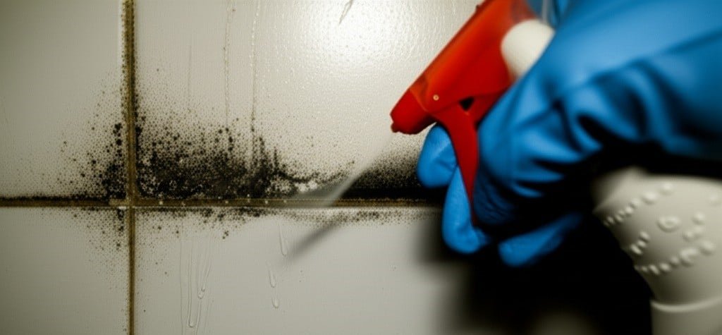 mint spray on mold and moisture