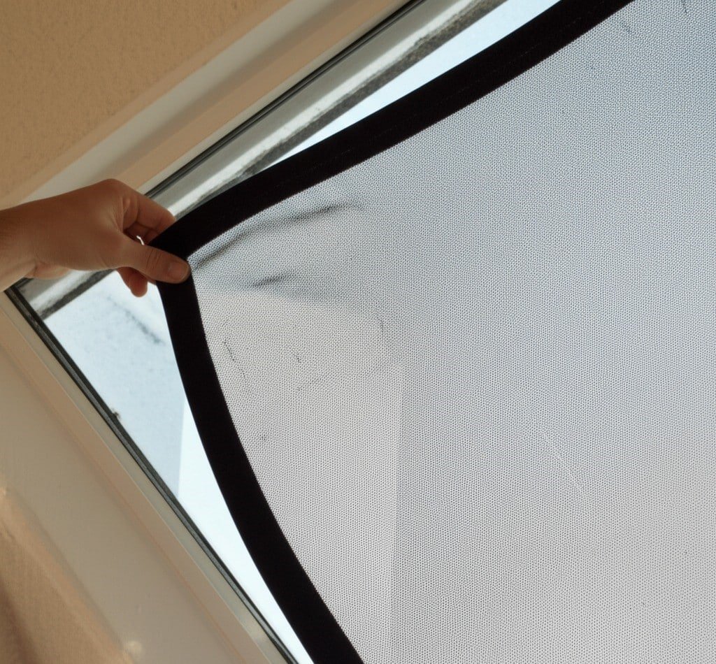 removing the window screen