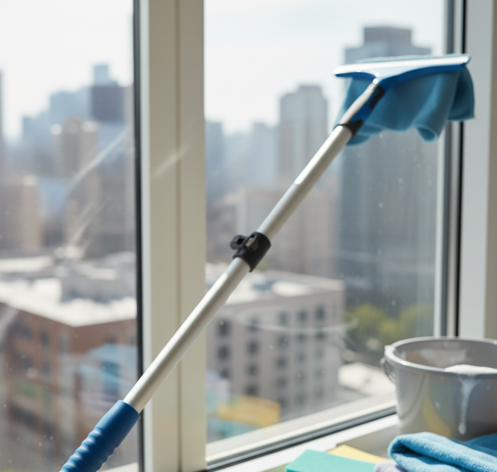 Extension Pole and window cleaning tools