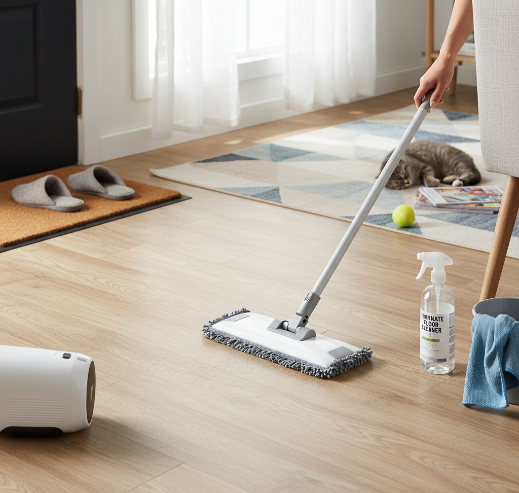 Laminate flooring Care