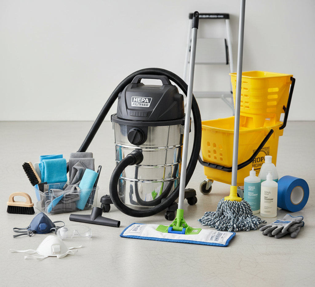 The Essential Tools for a True Post-Construction Clean