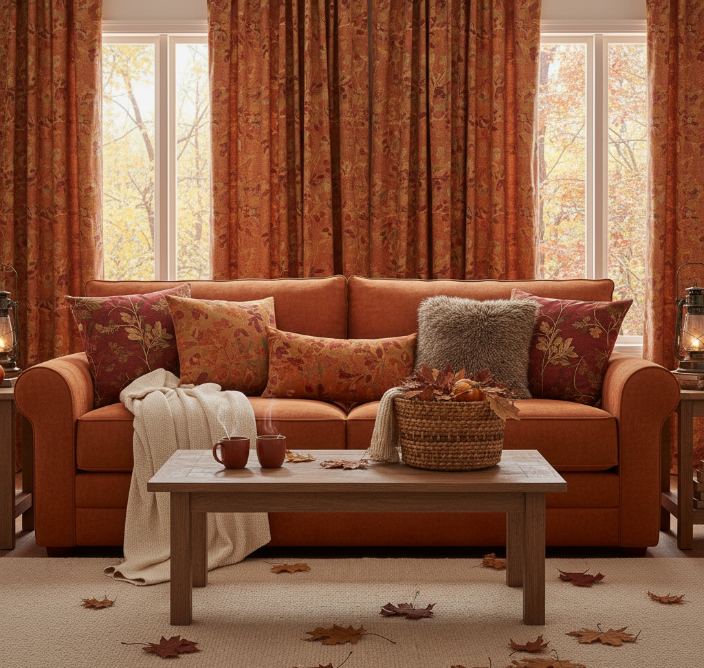 autumn allergy and sofa