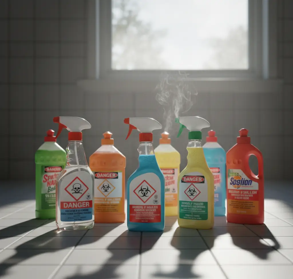 cleaning products that contain VOCs