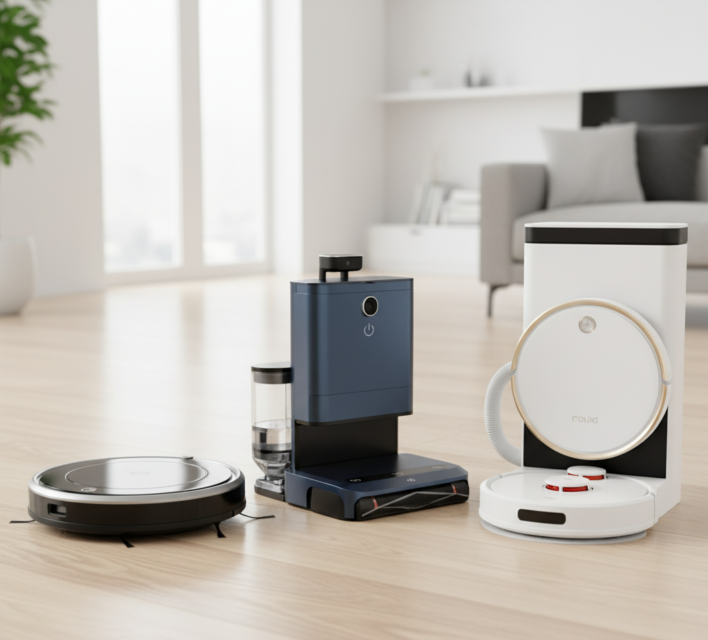 different types of robot vacuum cleaner