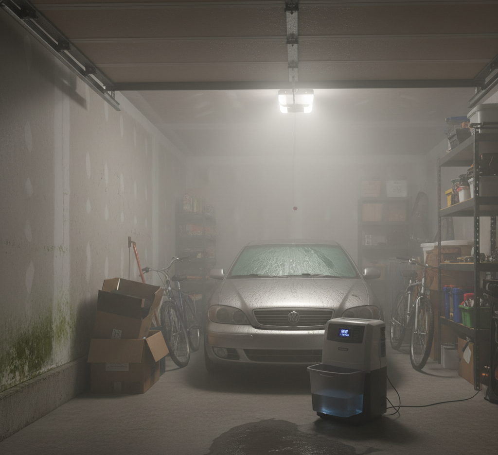 humidity in the garage