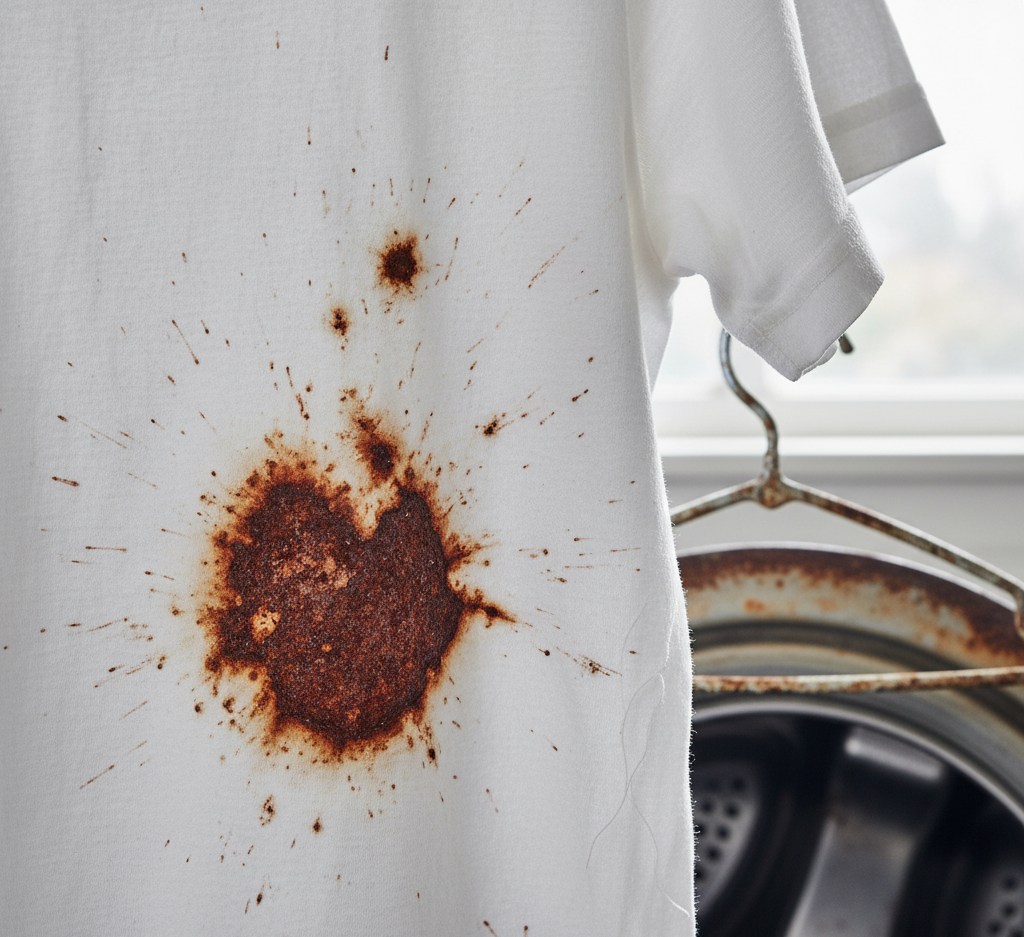 rust on clothes
