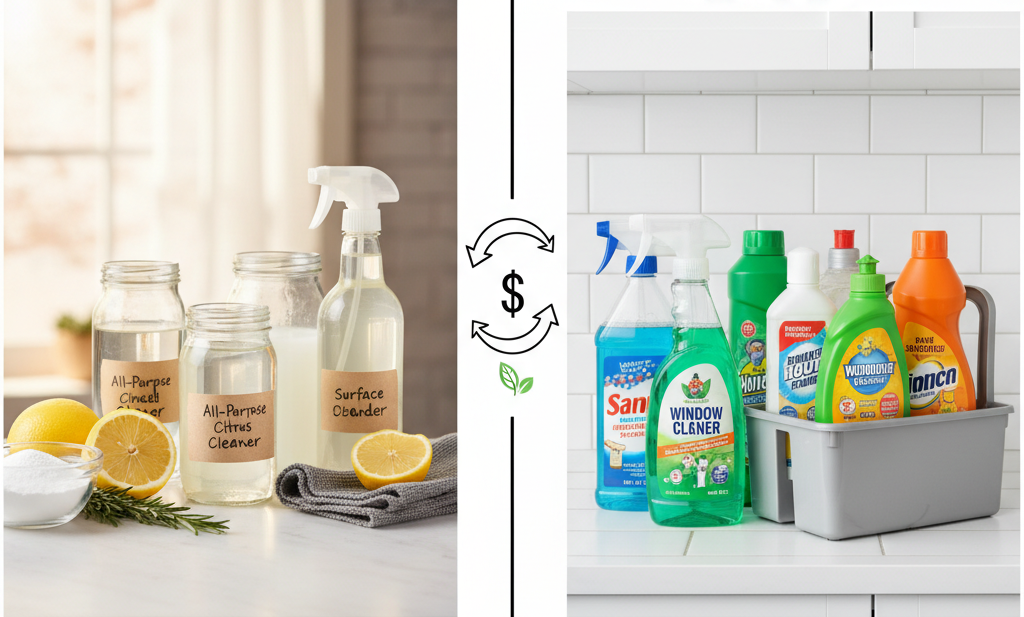DIY vs. Store-Bought cleaning products