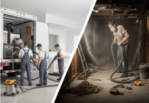 Professional vs. The DIY Reality duct cleaning