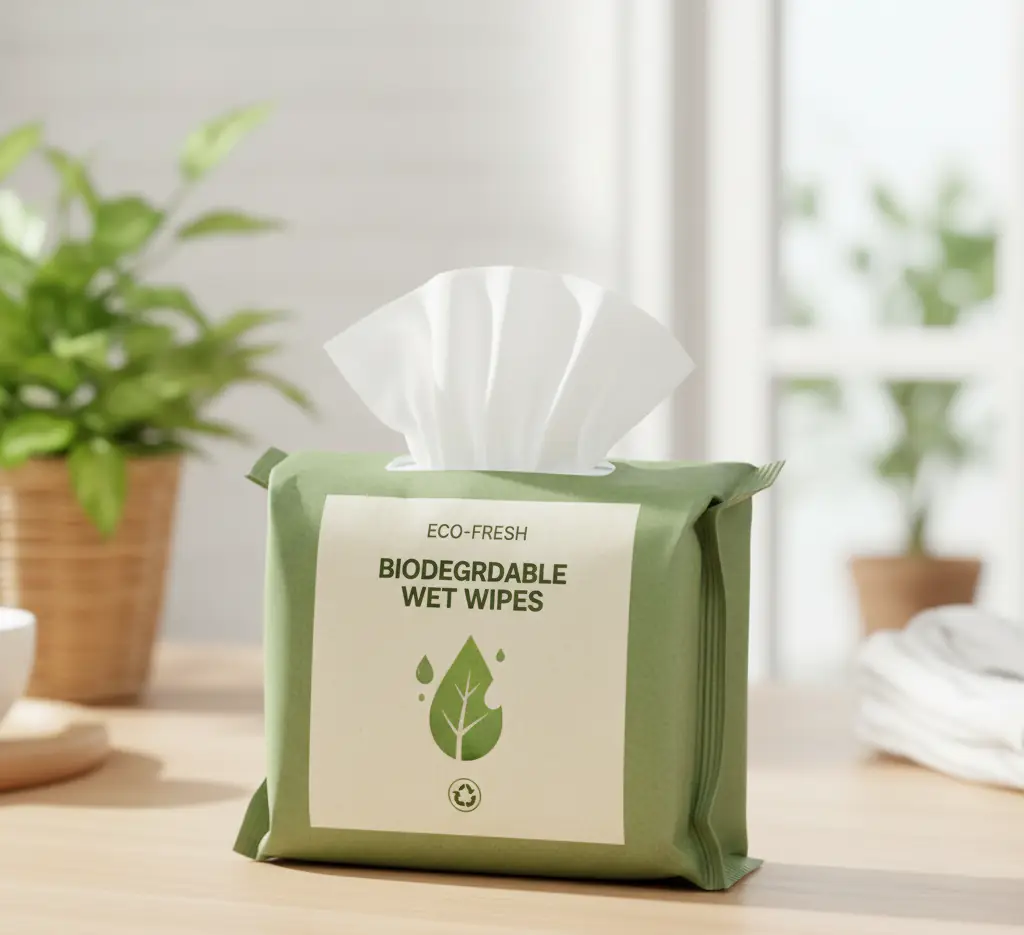 biodegradable wet wipes