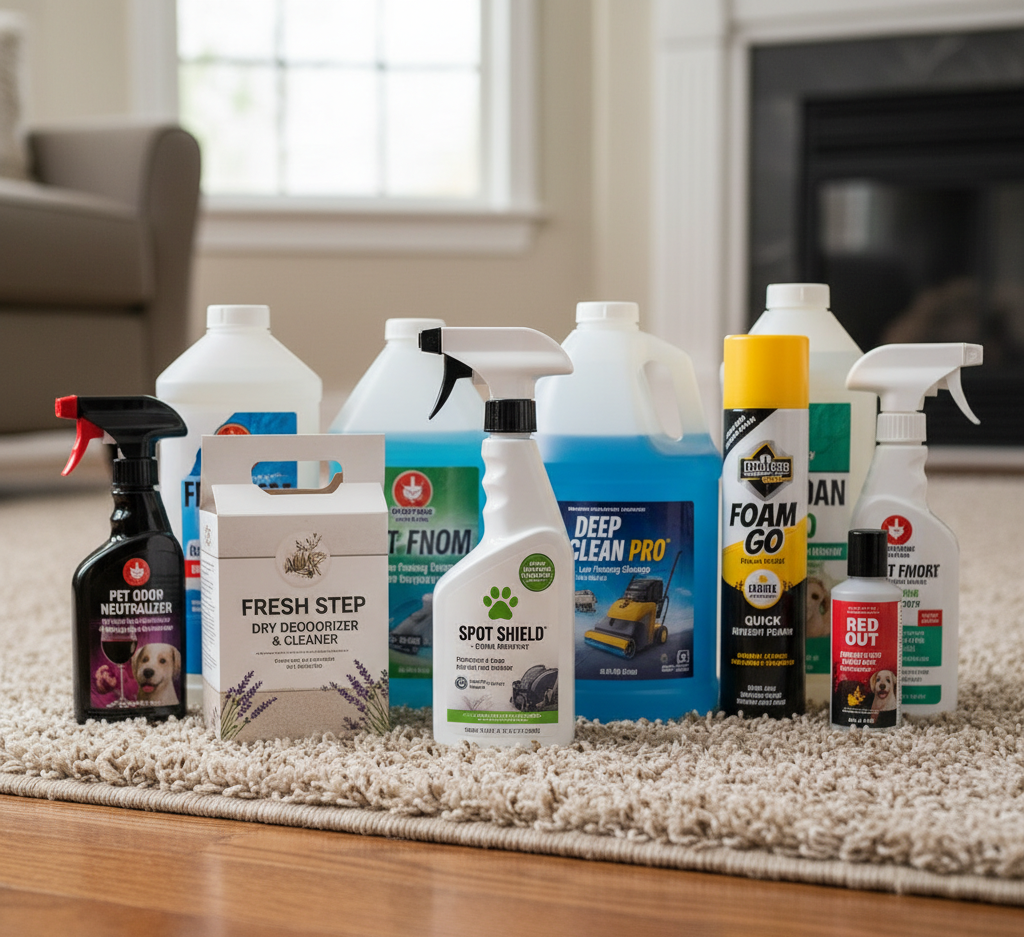 carpet cleaning products on the market