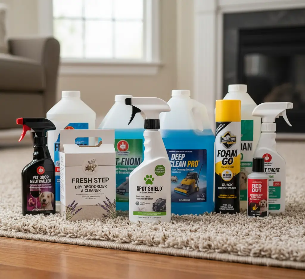 carpet cleaning products on the market