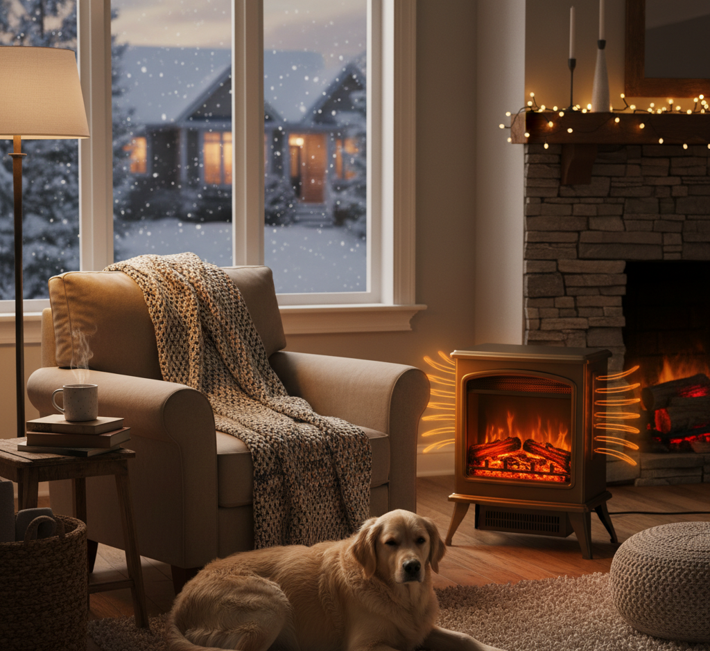 Home comfort with heater