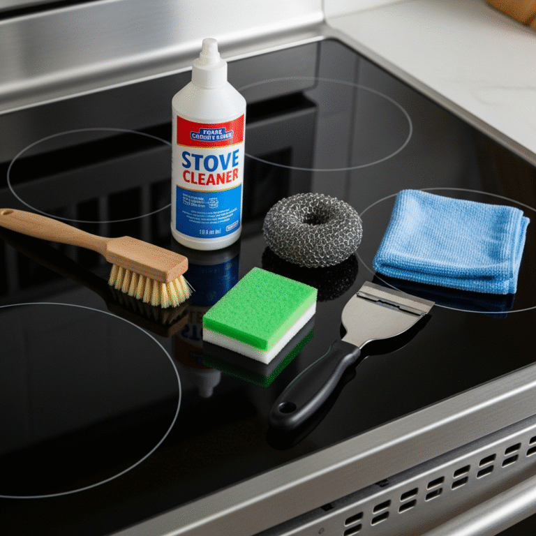 Make Your Stove Look New Again with These Simple Tools