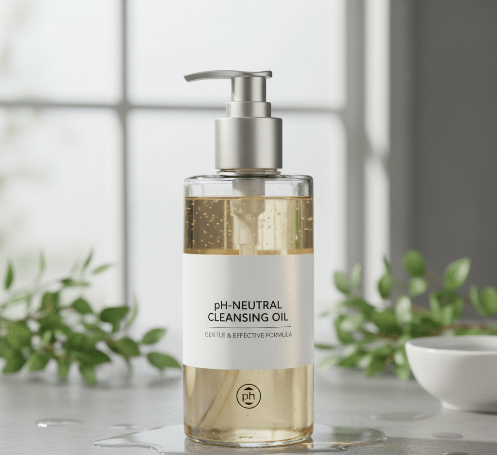 a pH-neutral cleaning oil product