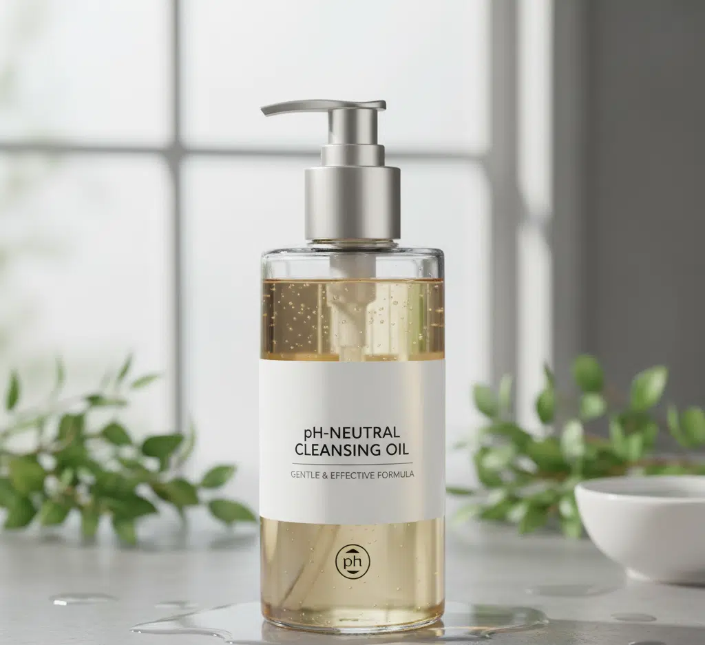 a pH-neutral cleaning oil product