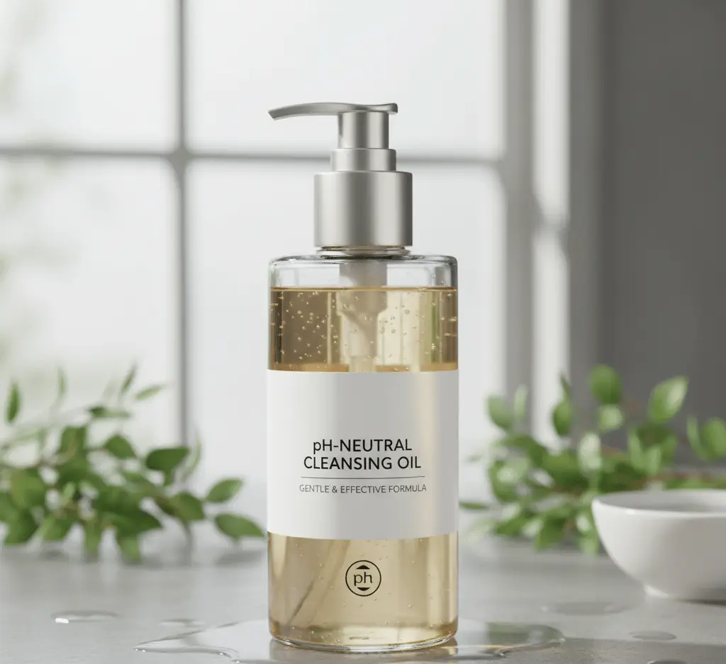 a pH-neutral cleaning oil product