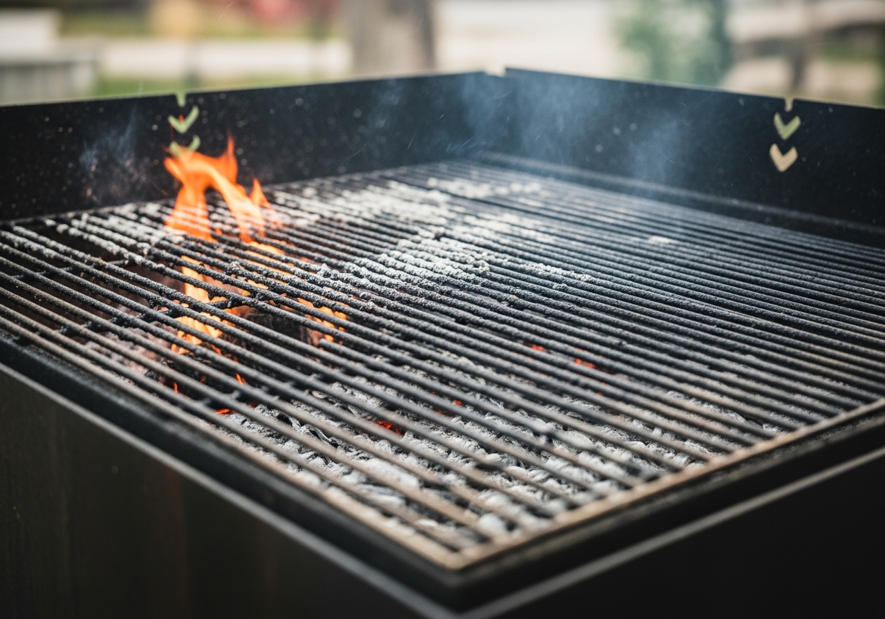 Ashes barbecue Grill