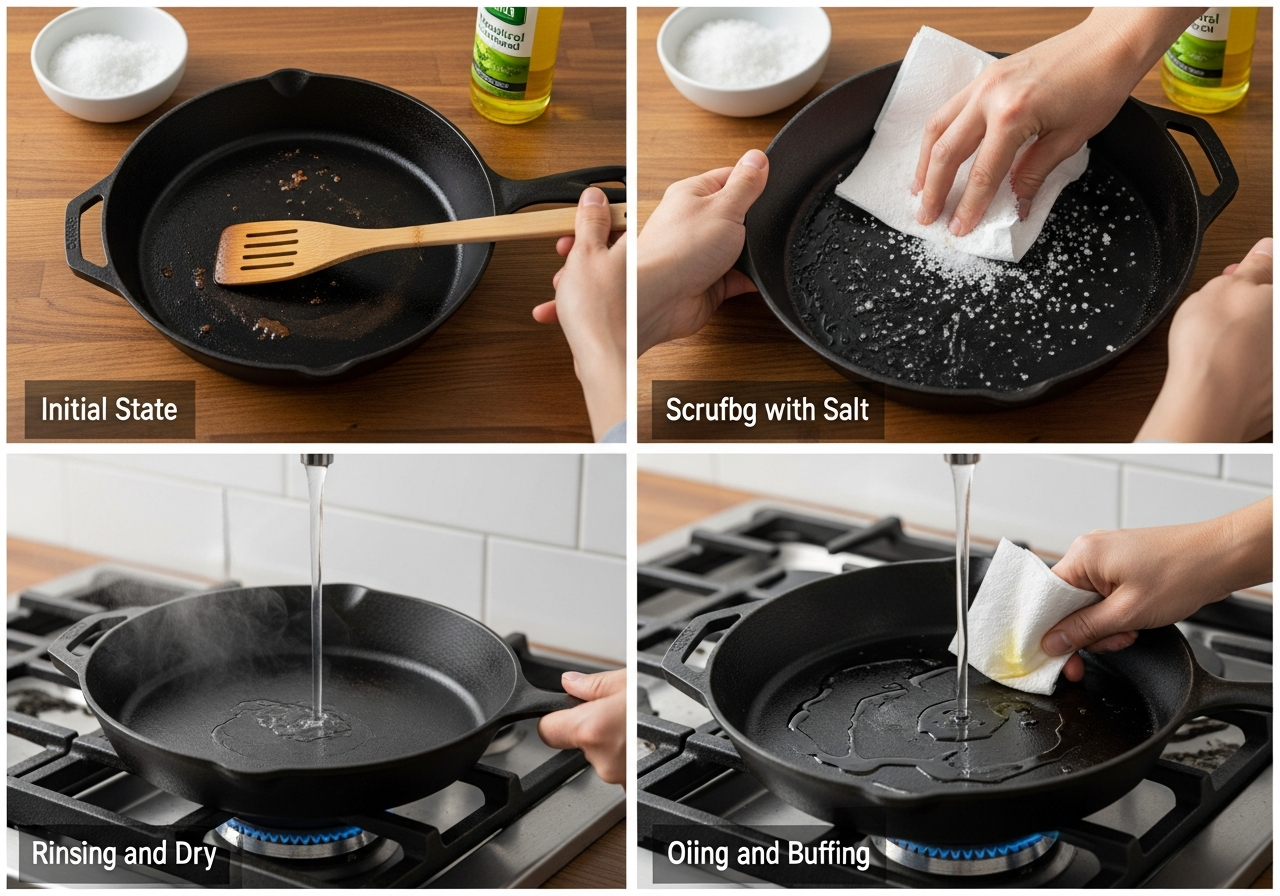 Cleaning Cast Iron Pans