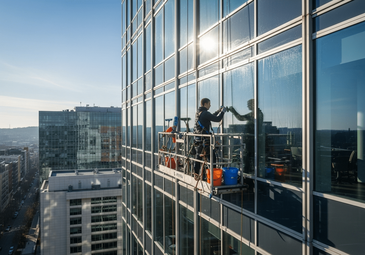 Frequency Office Window Cleaning