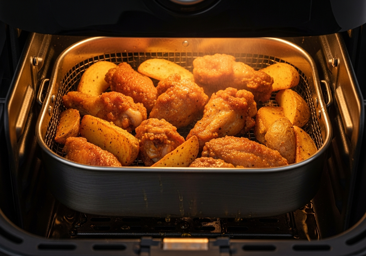 Inside The Air Fryer