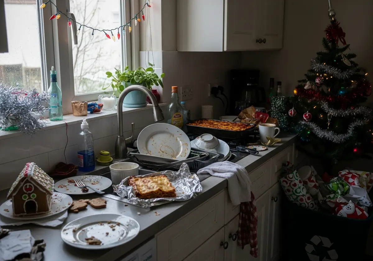 Kitchen post holidays